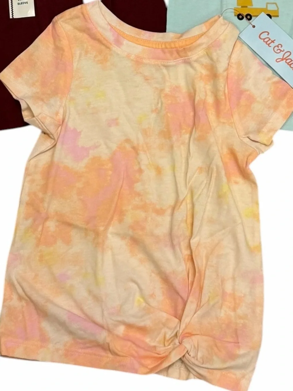 CAT & JACK Shirt Bundle Short Sleeve Long Sleeve 2T